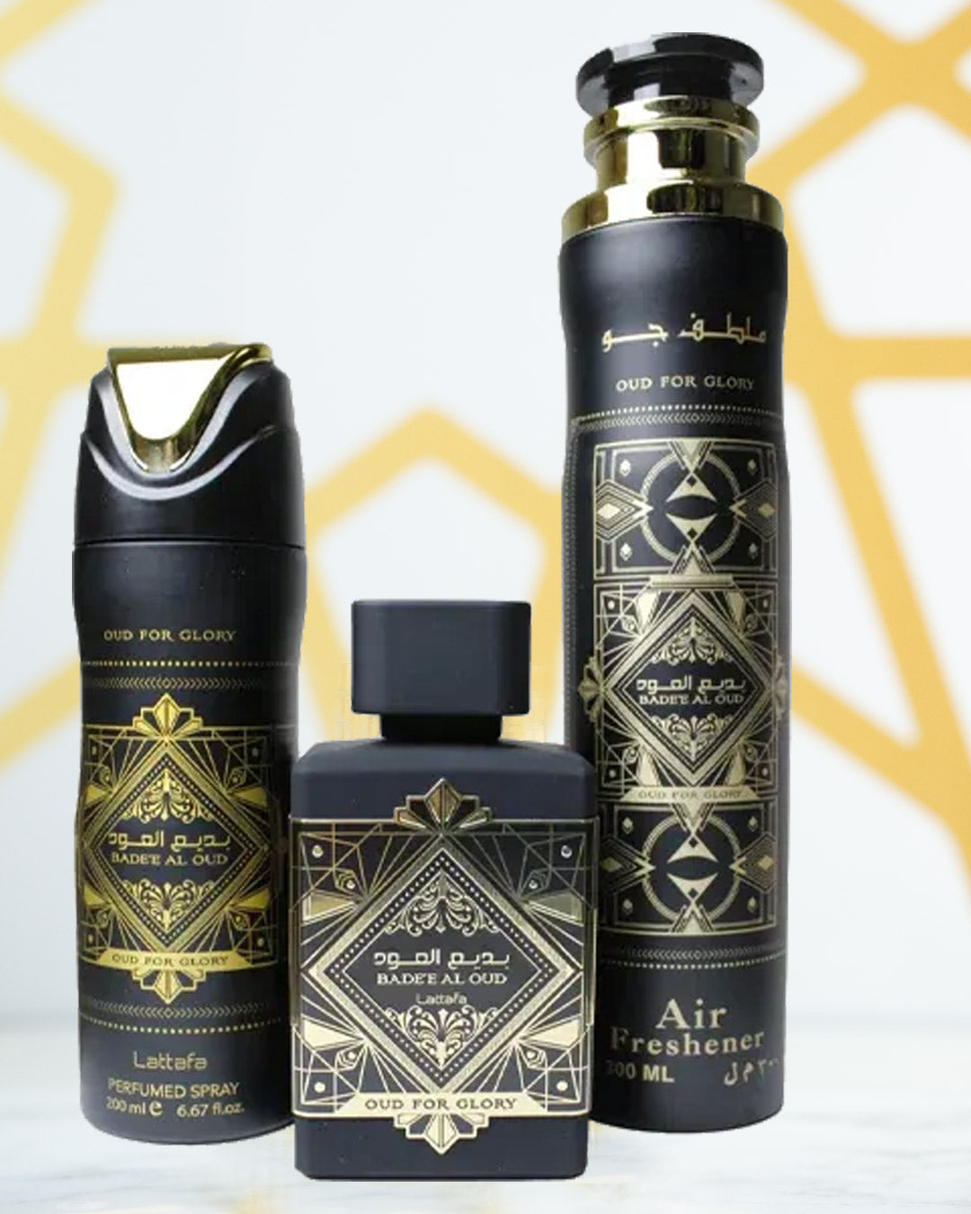 Set Lattafa Oud For Glory x3