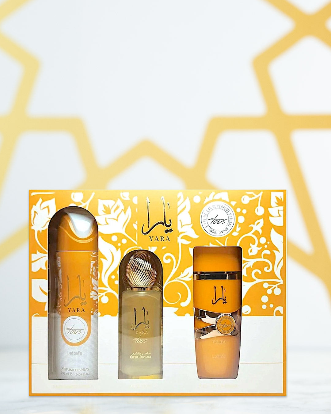 Set Yara Tous de Lattafa 3 Pcs
